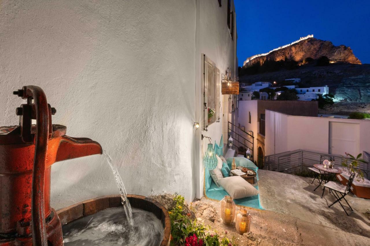 Casa Pietra Lindos Luxury Traditional House Kültér fotó